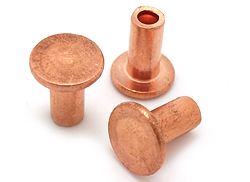 DIN 7338 B, Copper Brake Lining Rivet