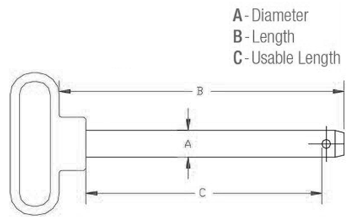 hitch Pins drawing 